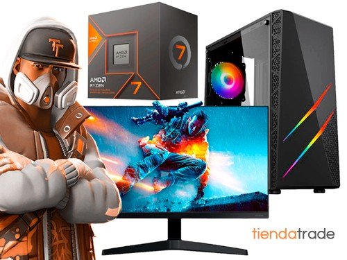 Pc Gamer Completa Cpu Ryzen 7 8700g 32gb Ram 1tb Ssd Diseño