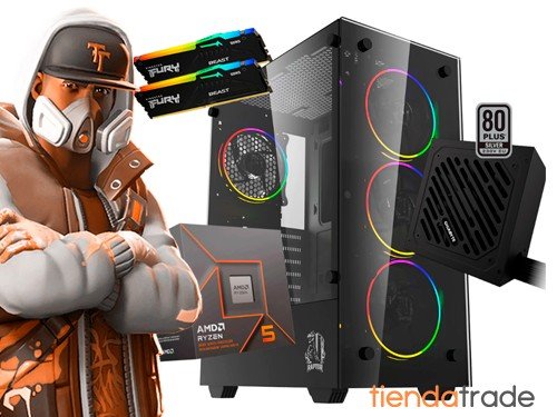 Pc Armada Gamer Amd Ryzen 5 8500g 32gb Ram Rgb 1tb Ssd