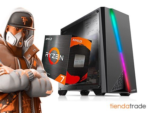 Pc Gamer Armada Cpu AMD Ryzen 7 5700g 32gb Ram 1tb SSD Diseño WiFi