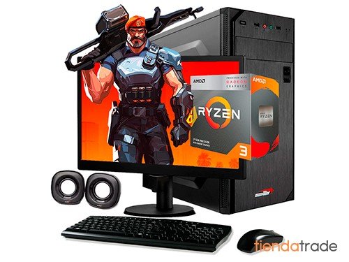 PC Completa AMD Ryzen 3 3200g 16GB 240GB SSD WiFi