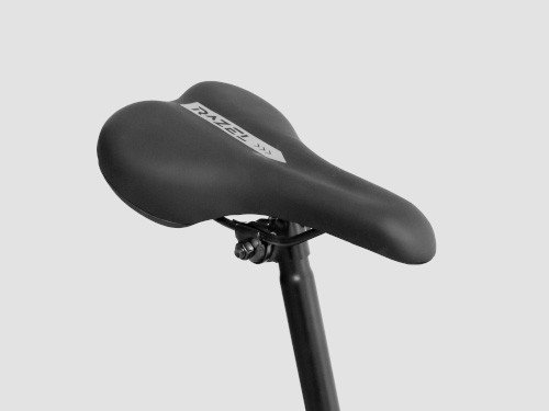 Bicicleta MTB Razel S1 Rodado 29 Talle 18 negra y roja