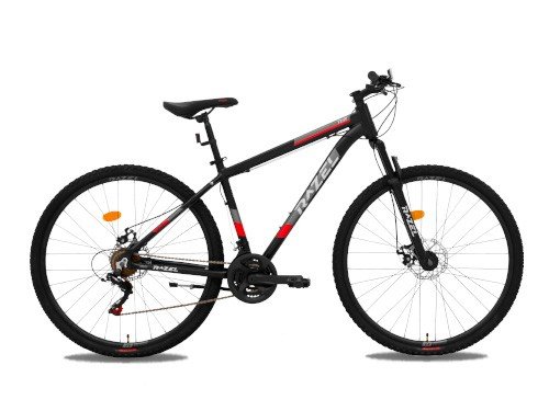 Bicicleta MTB Razel R2 Rodado 29 Talle 18 negra y roja