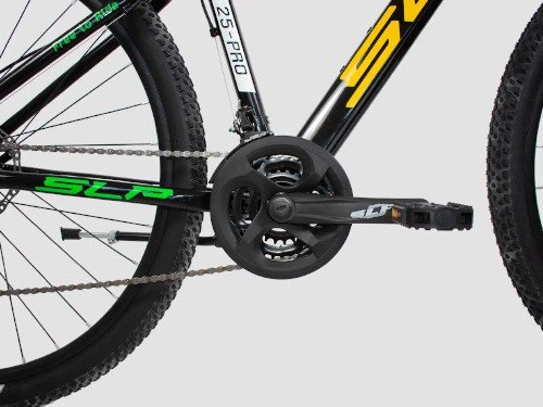 Bicicleta MTB SLP 25 Pro Rodado 29 Talle 20 negro y amarillo