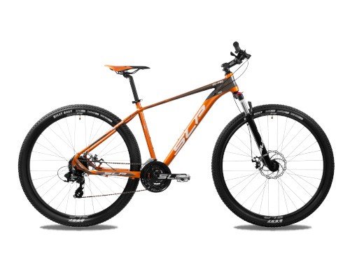 Bicicleta MTB SLP 50 Pro Rodado 29 Talle 18 naranja y gris