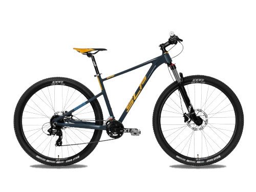 Bicicleta MTB SLP 100 Pro Rodado 29 Talle 18 negro y dorado