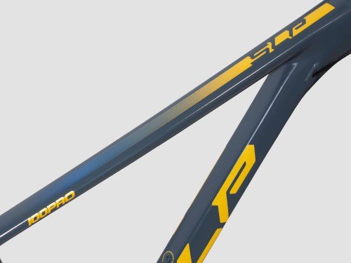 Bicicleta MTB SLP 100 Pro Rodado 29 Talle 18 negro y dorado