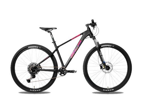 Bicicleta MTB SLP 400 Pro Rodado 29 Talle 18 negro y rojo