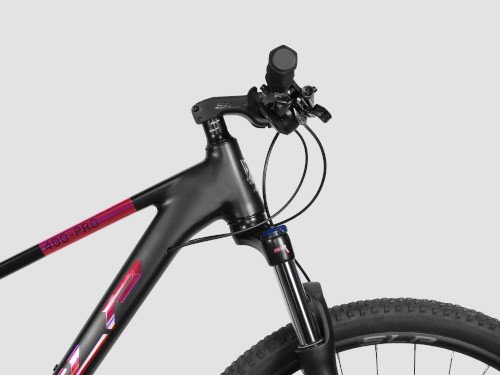 Bicicleta MTB SLP 400 Pro Rodado 29 Talle 18 negro y rojo