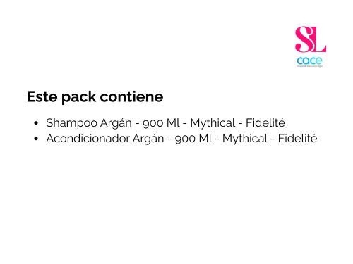Fidelité Argán Pack x2 – Cuidado completo con aceite de argán