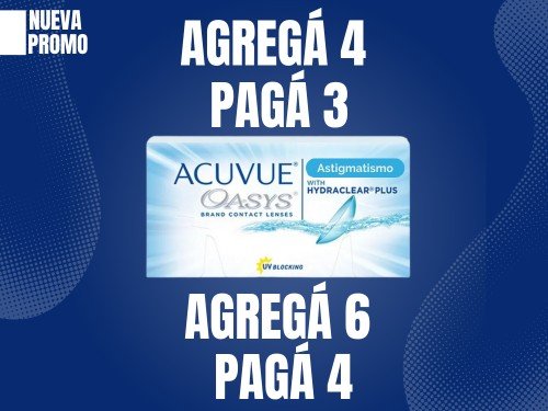 Acuvue Oasys Toric Para Astigmatismo