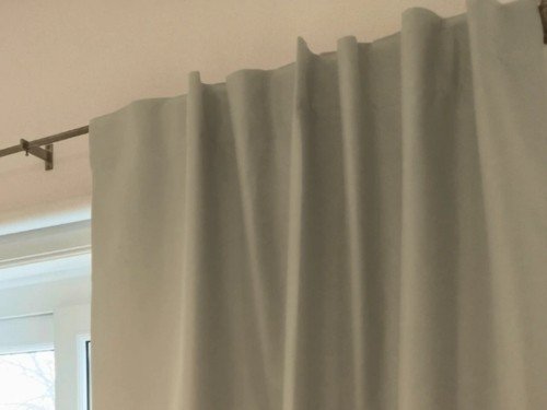 Cortina 100% Blackout Lavable Natural 140 x 220 Cms. Efecto Noche!