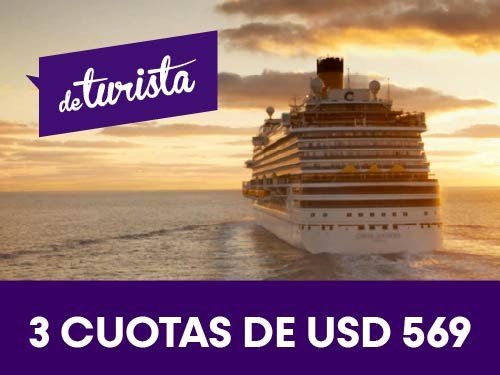 Crucero Brasil con Angra Dos Reis - Cabina Interna + Río y Búzios 11n