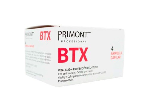 Primont Btx X 12 Ampollas Tratamiento Pelo Reestructurante