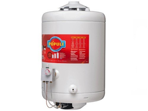 TERMOTANQUE ECOTERMO POPULI 45 LTS GN DE COLGAR CONEXION SUPERIOR