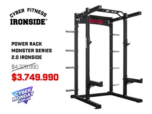 Power Rack Monster 2.0 IRONSIDE - CyberMonday