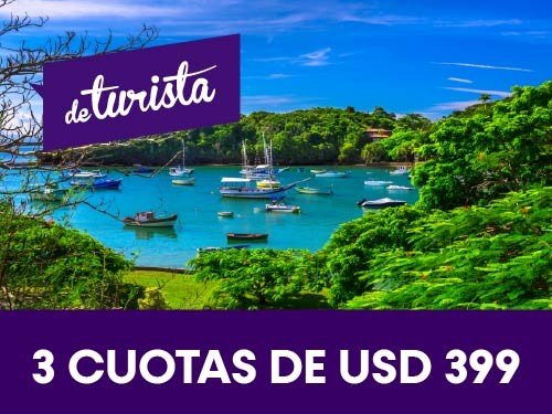 Verano 2026 a Búzios - 7 noches en cuotas sin interés