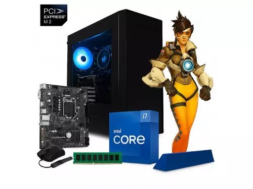 Pc Necxus Gamer Core i7 13700 32GB DDR5 1TB PCIe 500W Thermaltake KIT