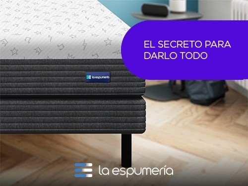 Colchón Freestyle Super King (200x200 cm) de Espuma