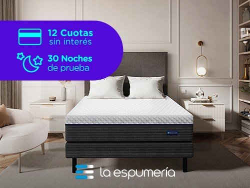 Colchón Jazz Super King (200x200 cm) de Espuma