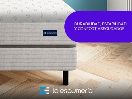 Colchón Freestyle 2 Plazas (140x190 cm) de Resortes