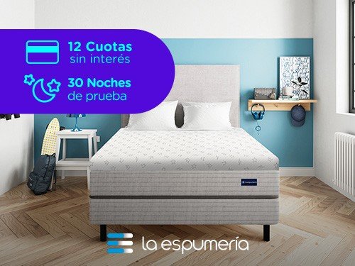 Colchón Freestyle Super King (200x200 cm) de Resortes