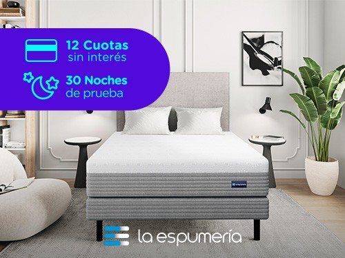 Colchón Rock Super King (200x200 cm) de Resortes Pocket