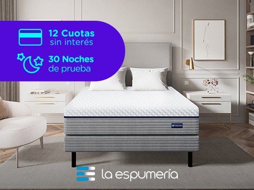 Colchón Jazz Super King (200x200 cm) de Resortes Pocket