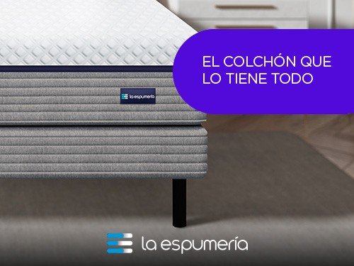 Sommier y Colchón Jazz Queen (160x200 cm) de Resortes Pocket