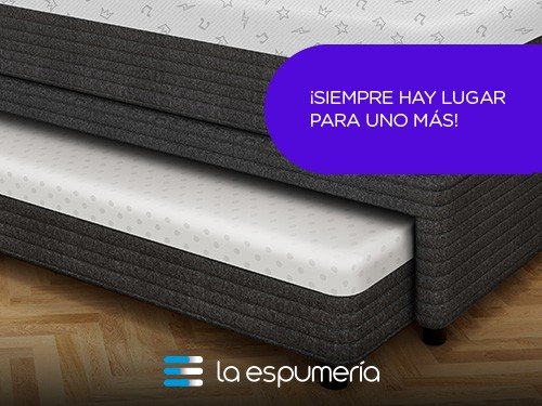 Sommier Diván Freestyle 1 Plaza y Media (90x190 cm) de Espuma