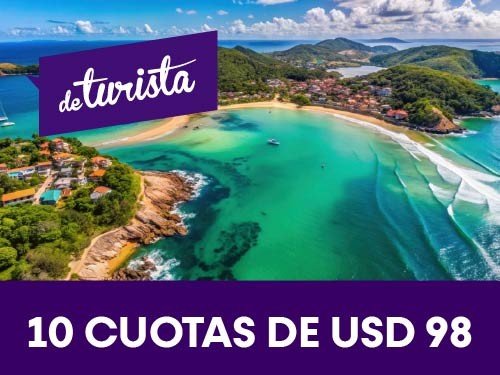 Oferta Búzios por 7 noches en cuotas sin interés