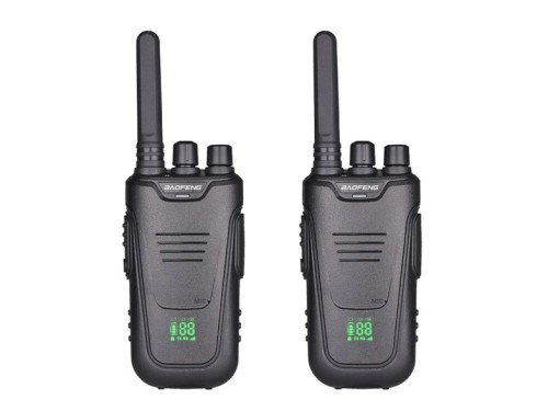 Handy Baofeng Bft11 - Radio Walkie Talkie Uhf -99 Ch en Kit X 2