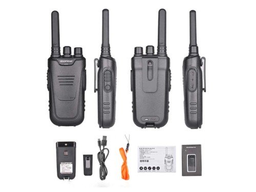Handy Baofeng Bft11 - Radio Walkie Talkie Uhf -99 Ch en Kit X 2