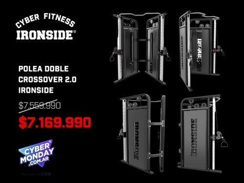 Polea Doble CrossOver 2.0 IRONSIDE - CyberMonday