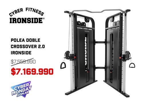 Polea Doble CrossOver 2.0 IRONSIDE - CyberMonday