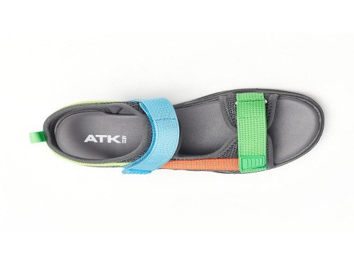 Sandalias con Abrojo Lake de Niños Niñas Unisex Verano Gris Atomik