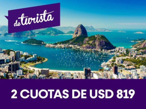 Oferta Año Nuevo Rio de Janeiro & Búzios por 7 noches