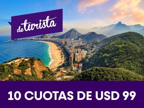 Oferta Rio de Janeiro por 7 noches - 10 cuotas sin interés