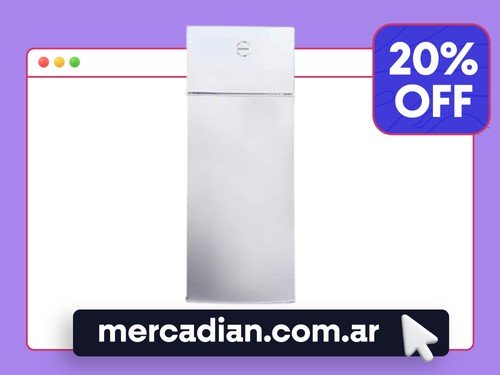 Heladera Top Mount Neba 294 Lts Blanca H-300