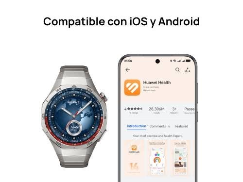 Smartwatch Huawei Watch GT5 Pro 46mm 1.43" Bluetooth Titanium