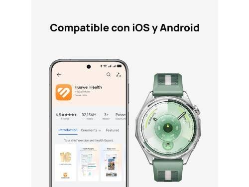 Smartwatch Huawei Watch GT 6 46 mm Bluetooth NFC Green