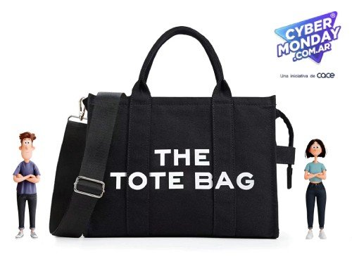 Cartera Mujer Bolso Tote bag Tela Con Correa Ajustable Moda