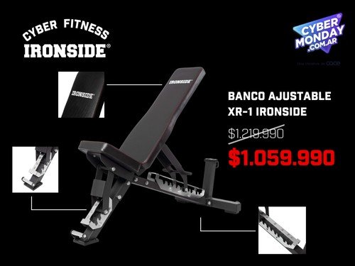 Banco Ajustable XR-1 IRONSIDE - CyberMonday
