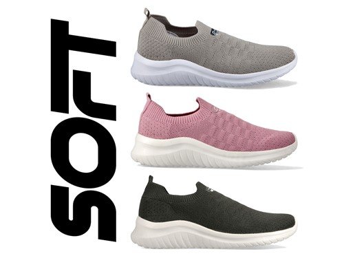 Zapatilla Urbanas Sin Cordones Mujer Panchas Casual Soft 690