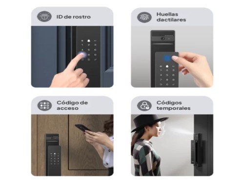 Cerradura inteligente con reconocimiento facial - DL50FVS - Ezviz
