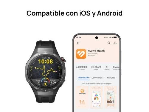 Smartwatch Huawei Watch GT5 Pro 46mm 1.43" Bluetooth Black