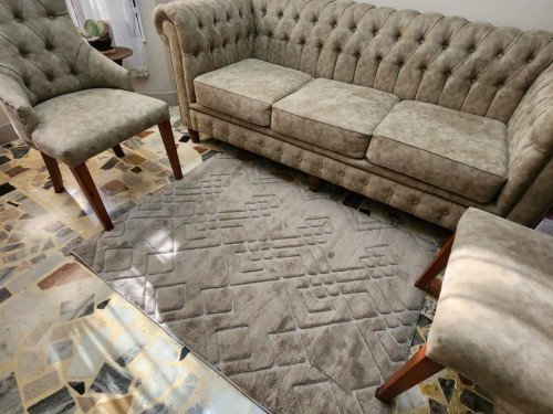 Alfombra Mykonos 100 x 140 Tabaco