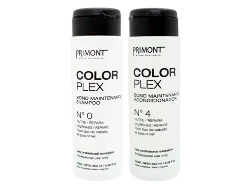 Primont Color Plex Shampoo + Acondicionador Reparación 250ml