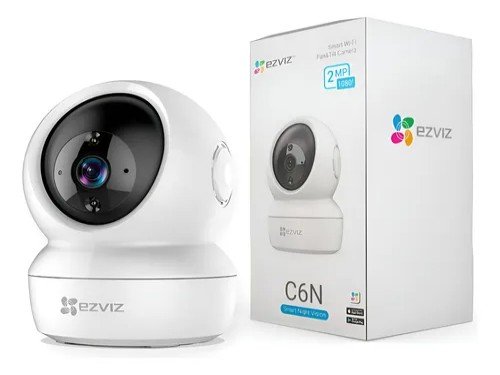 Cámara Mini Domo PT WiFi - CS-C6N - Ezviz - 1080p - Visión Nocturna