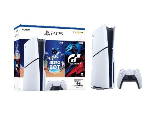 Consola PS5 Standard slim + 2 juegos AstroBot & Gran Turismo 7 Sony