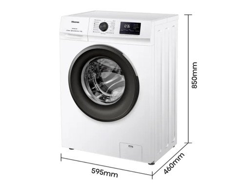 Lavarropas Automático 6.5 Kg Hisense WFMB6510WU Frontal